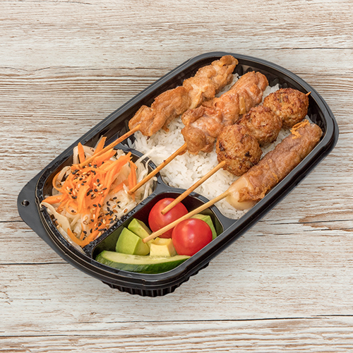 Menu A2 Assortiment brochettes 4 pièces