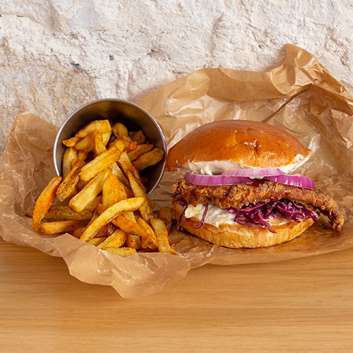 Cream bzz bzz burger