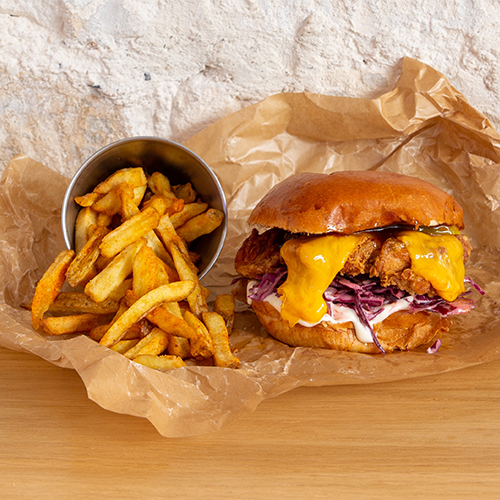 Honey brown burger