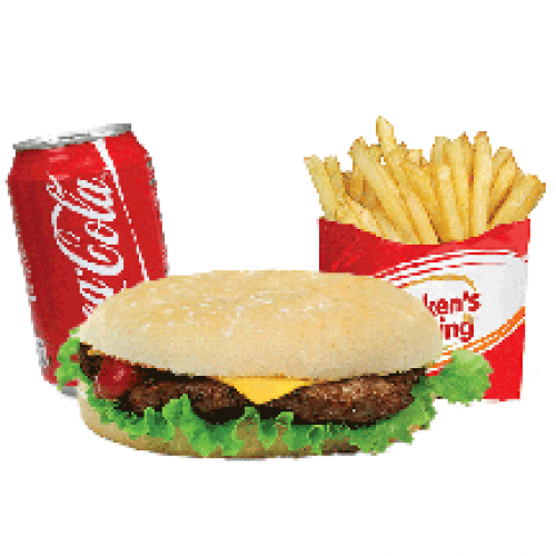 C.K special burger meal