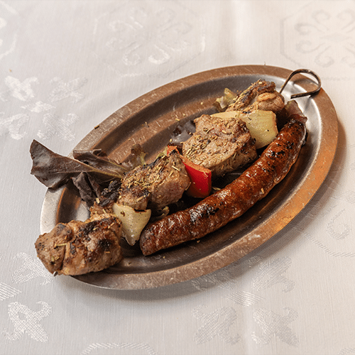 Lamb skewer couscous