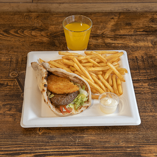 Menu sandwich suprême