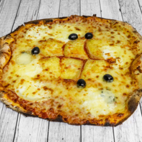 Pizza 4 fromages grande