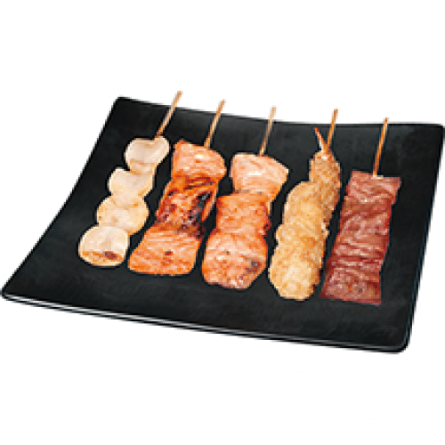 Menu brochette