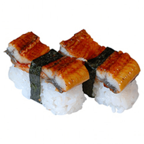 Sushi anguille x2