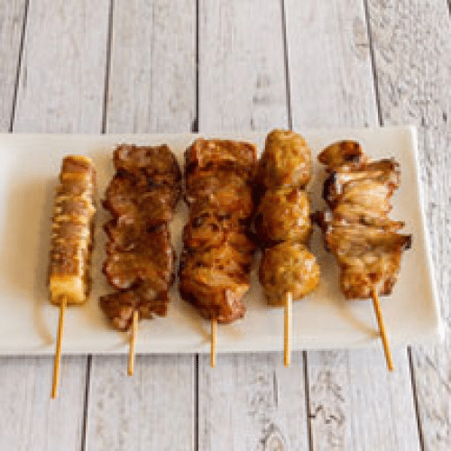 Menu yakitori