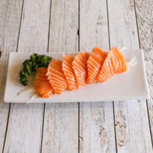 Sashimi saumon x8