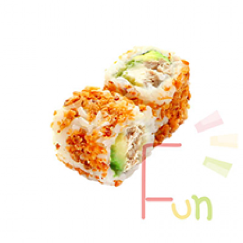 Frite roll poulet grillé avocat mayonnaise x6
