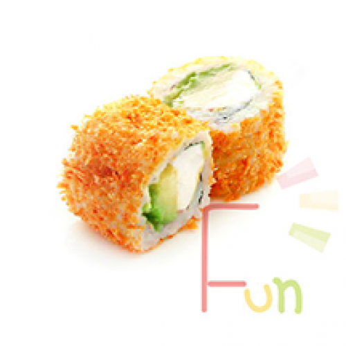 Tobiko roll cheese avocat x6