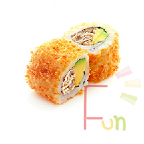 Tobiko roll thon cuit avocat x6