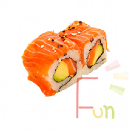 Saumon roll saumon avocat royal x6