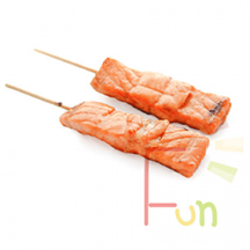 Brochette saumon x2