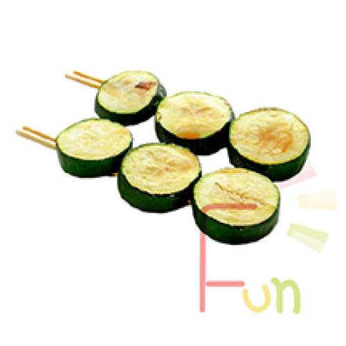 Brochette courgettes x2
