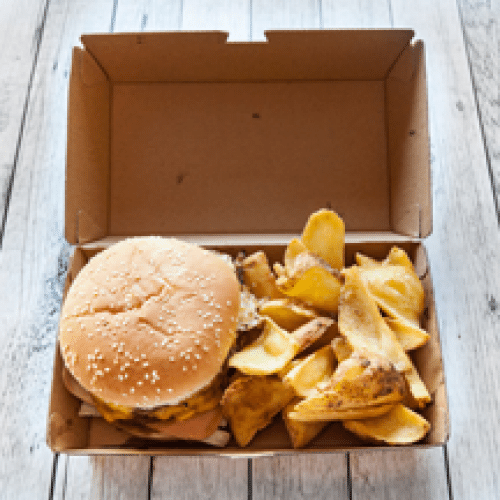 Menu burger le big