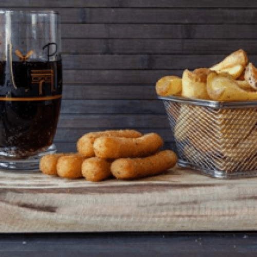 Menu mozzarella sticks x6