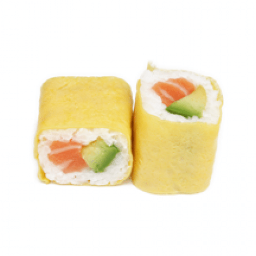 Soja roll avocat saumon x6