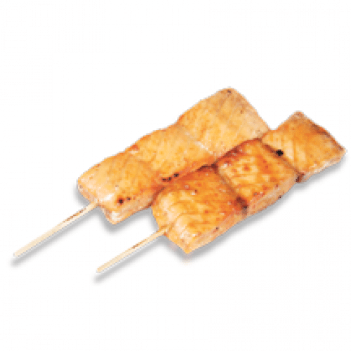 Brochettes saumon x2