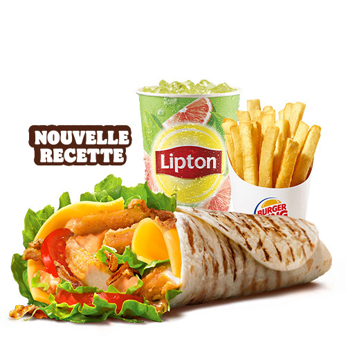 Menu Wrap Chicken Louisiane