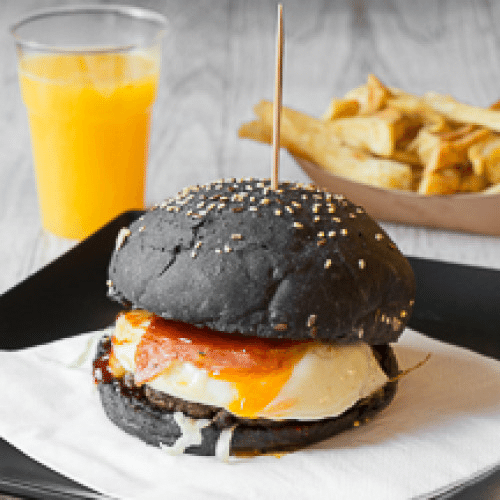Mexico burger + fries + drink