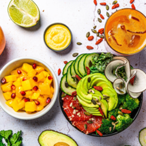 Small vegan guru spirit full menu