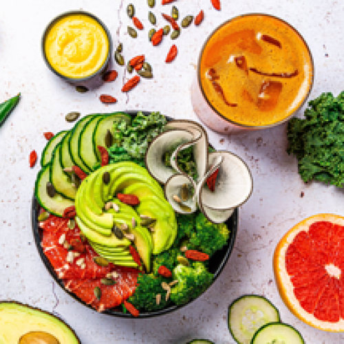 Small vegan guru spirit combo menu