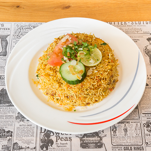 Poulet biryani