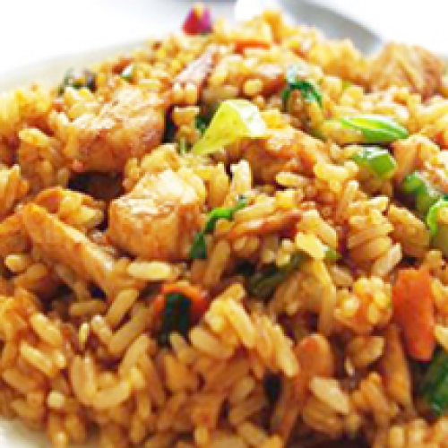Riz sauté poulet