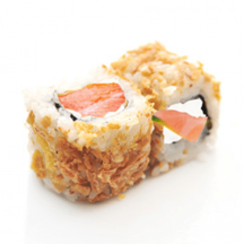 Maki croquant roll maki croquant roll saumon