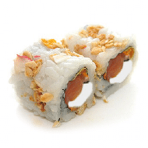 Maki croquant roll maki croquant roll saumon fromage cacahuète