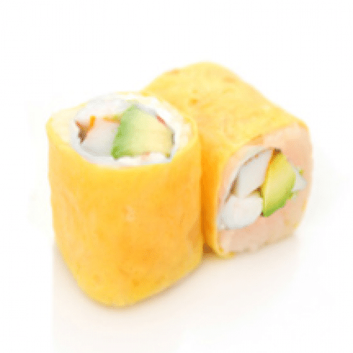 Maki egg roll crevette avocat x8
