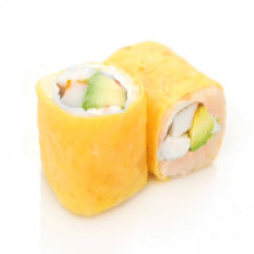 Maki egg roll surimi avocat x8