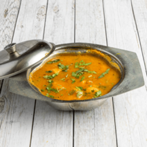 Crevettes curry