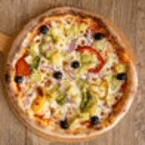 Fresh pizza just eat sales