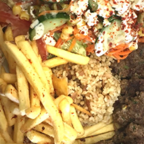Assiette kefta