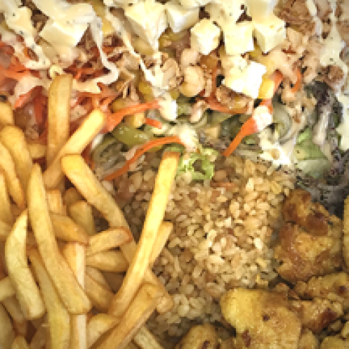 Assiette poulet