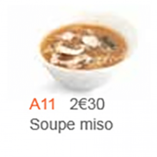 Soupe Miso