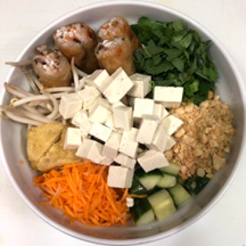 Bò bún au Végétarien