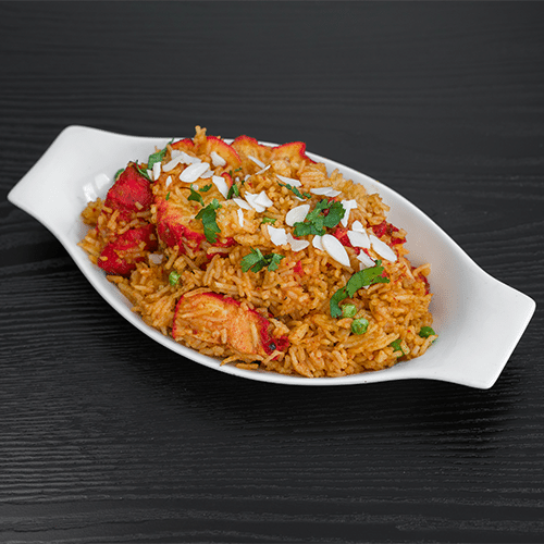 Plat biryani poulet