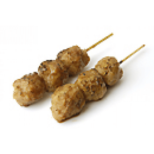 Brochettes boulettes de poulet