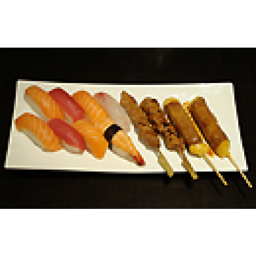 Plateau sushi brochettes
