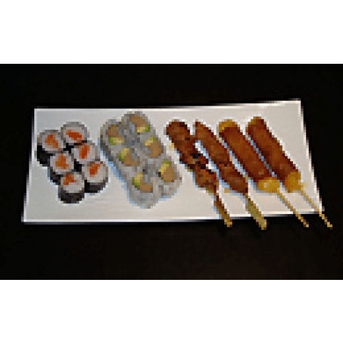 Plateau maki brochettes