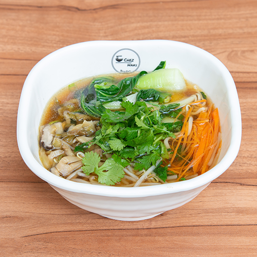 Vegetable ramen soup