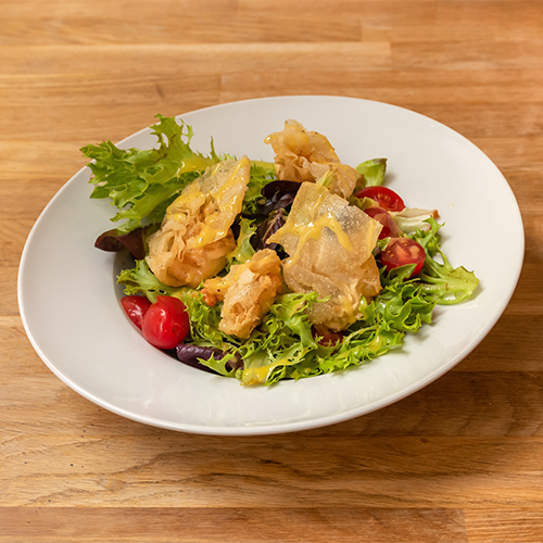 Salade chèvre chaud