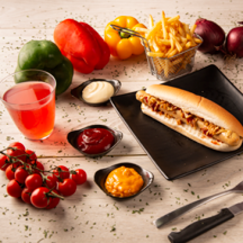 Hot dog menu