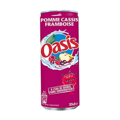 Oasis pomme cassis framboise 33cl
