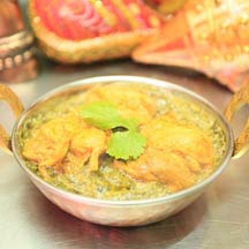 Poulet palak