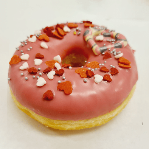 Hearts donut
