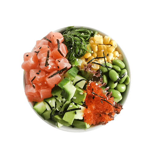 Poké bowl zalm