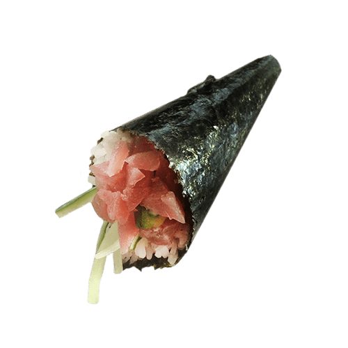 Spicy maguro handroll