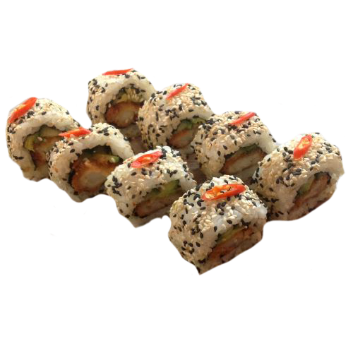 Spicy tempura ebi roll